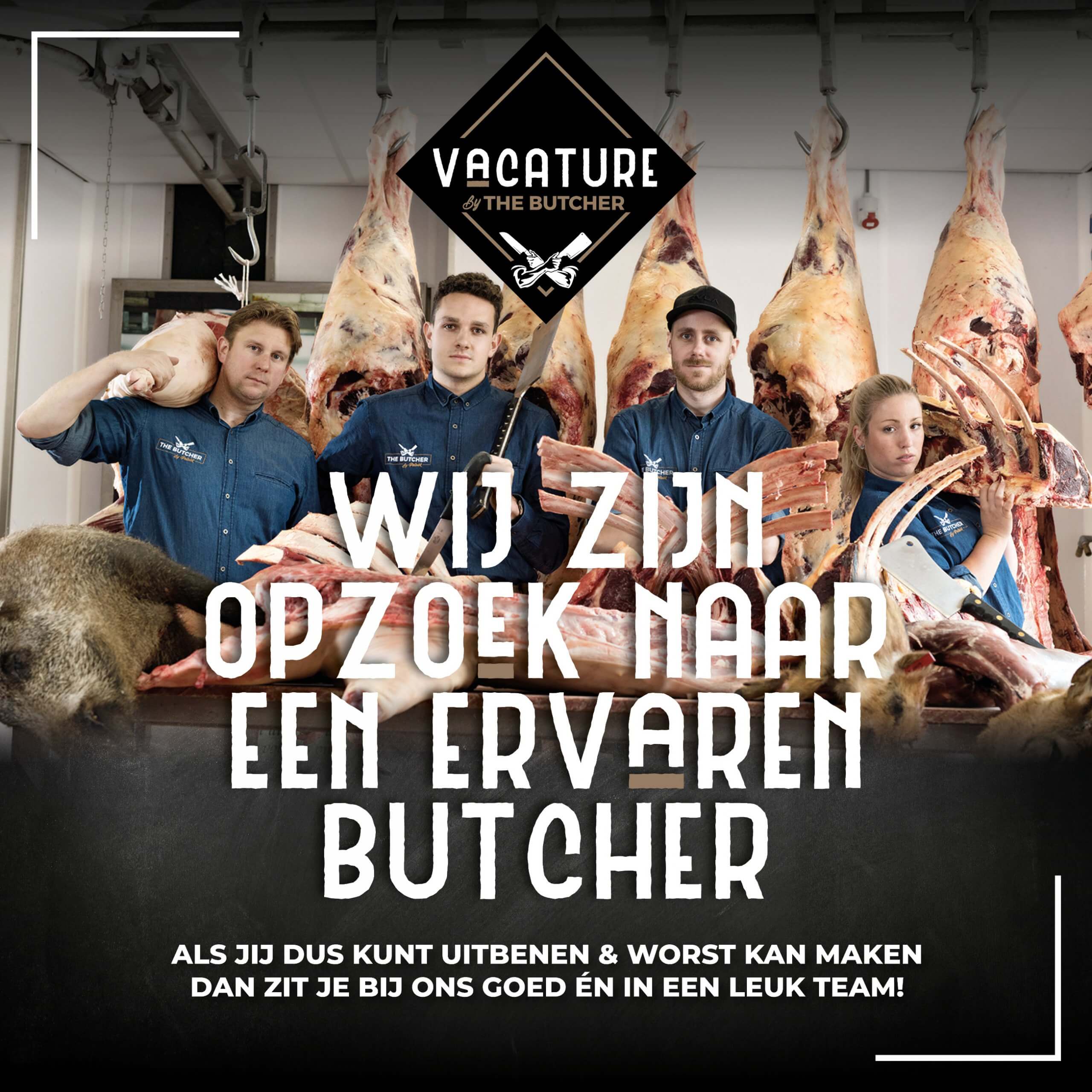 The Butcher vacature